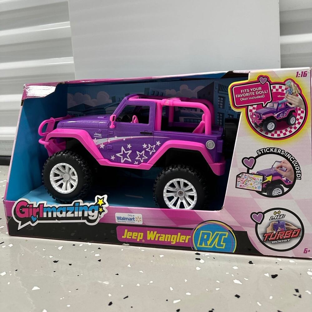 Girlmazing jeep wrangler RC